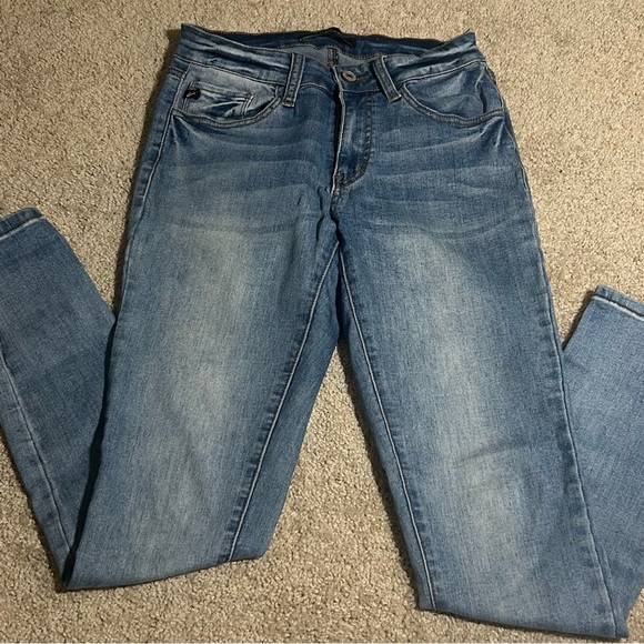 KanCan Medium Blue Skinny Jeans - Picture 1 of 8